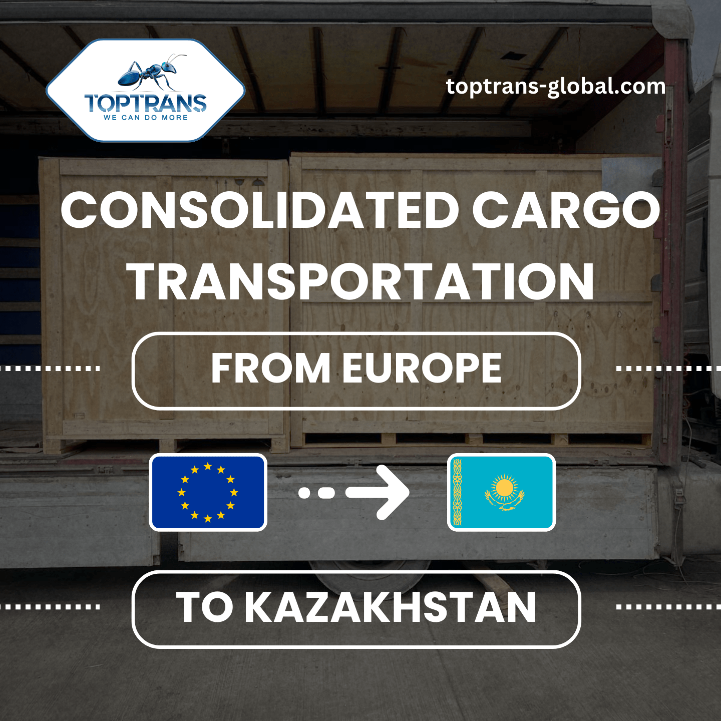 Consolidated cargo transportation, Land Freight